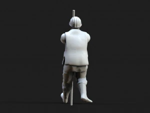 worker 3D Print Model