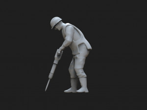 worker 3D Принт Модель