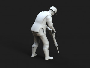 worker 3D Принт Модель