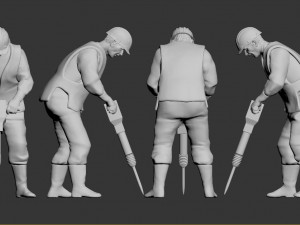 worker 3D Принт Модель