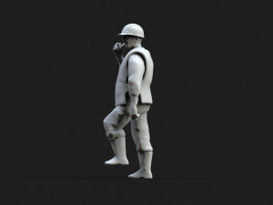 worker Modelo de impresión 3D