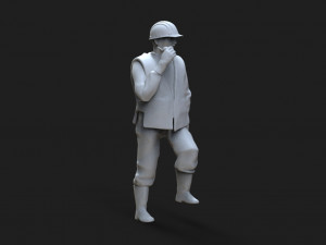 worker 3D Print Model