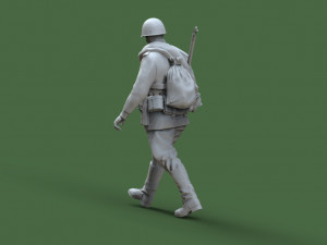 soldiers ussr 3Dプリントモデル