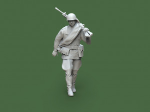 soldiers ussr 3Dプリントモデル