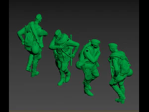soldiers ussr 3D Print Model