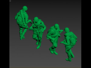 soldiers ussr 3Dプリントモデル