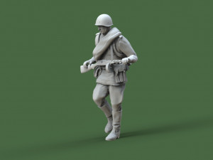 soldiers ussr 3Dプリントモデル