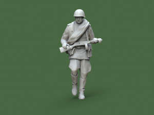 soldiers ussr 3Dプリントモデル