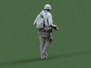 soldiers ussr 3Dプリントモデル