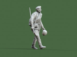 soldiers ussr 3Dプリントモデル