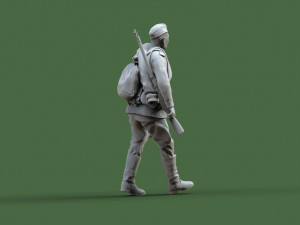 soldiers ussr 3Dプリントモデル