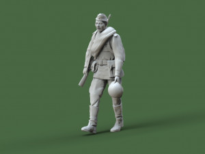 soldiers ussr 3Dプリントモデル