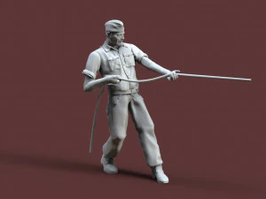 German tank crew 3D Print Model