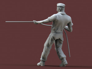 German tank crew 3D printmodel