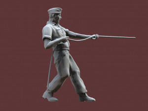 German tank crew 3D printmodel