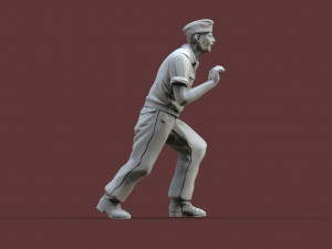 German tank crew 3D printmodel