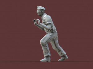 German tank crew 3D printmodel