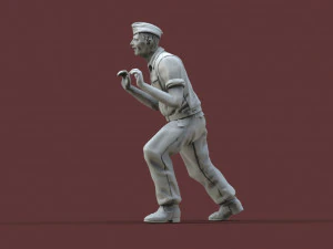 German tank crew 3D Print Model