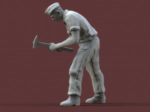 German tank crew 3D Print Model