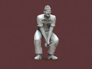 German tank crew 3D Print Model