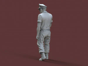 German tank crew 3D Print Model