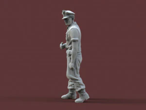 German tank crew 3D Print Model