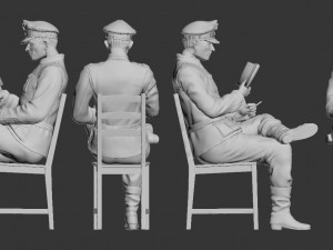 german soldiers 3D Print Model