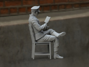 german soldiers 3D Print Model