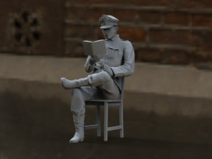 german soldiers 3D Print Model