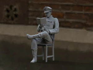 German soldiers 3D Print Model