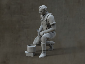 german soldiers 3D Print Model