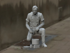 german soldiers 3D Print Model