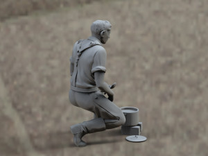 german soldiers 3D Print Model