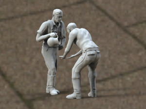 german soldiers 3D Print Model