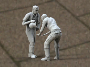German soldiers 3D Print Model