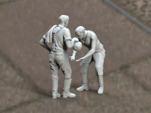 German soldiers 3D Print Model