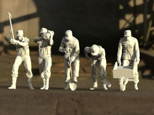 german soldier Modelo de impresión 3D