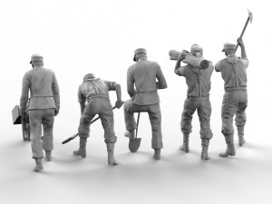german soldier Modelo de impresión 3D