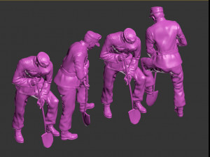 german soldier Modelo de impresión 3D