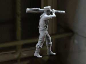 german soldier Modelo de impresión 3D