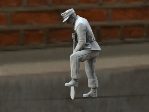 german soldier Modelo de impresión 3D