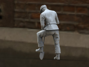 german soldier Modelo de impresión 3D
