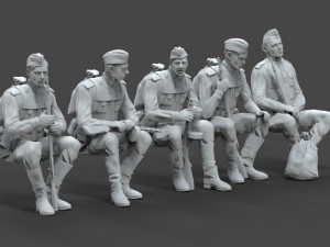 soldiers ussr Modelo de impresión 3D