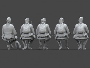 soldiers ussr 3D Druckmodell