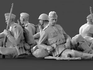 soldados urss Modelo de impresión 3D