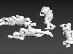 soldiers ussr Modèles 3D en vedette