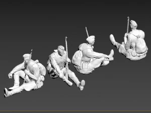 Soldiers ussr 3D Print Model