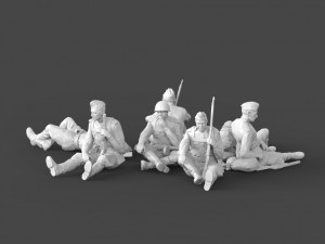 soldiers ussr Modèles 3D en vedette