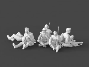 Soldiers ussr 3D Print Model