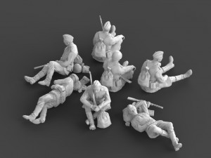 soldiers ussr Modèles 3D en vedette